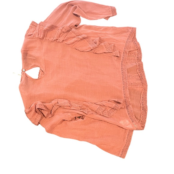 Free People Ruffle Top - Picture 2 of 5